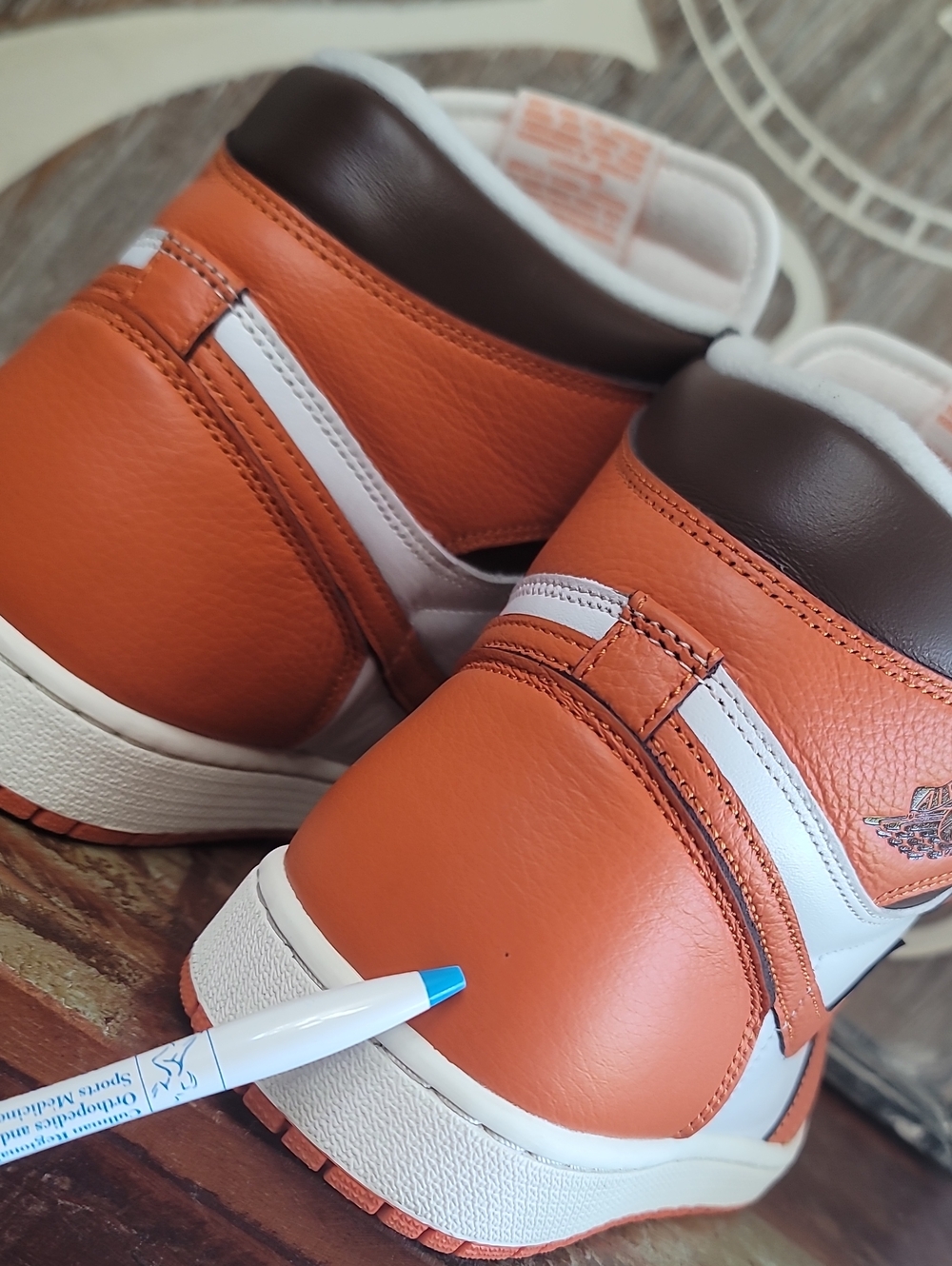 Nike Air Jordan 1 Retro High OG 'Starfish' Mens 10 (Good/Like New) - Picture 16 of 16